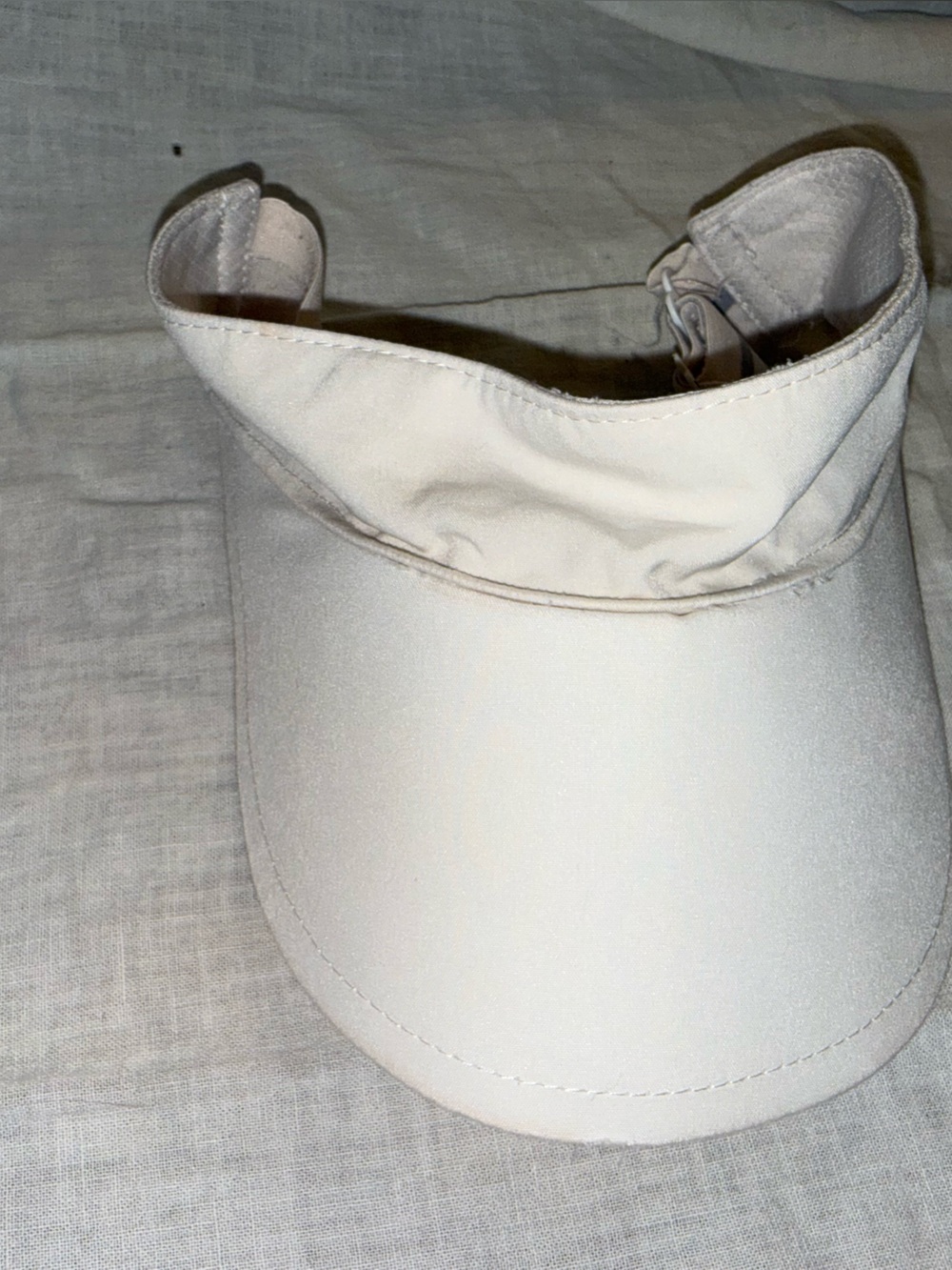 Women’s Cream Sun Visor Hat